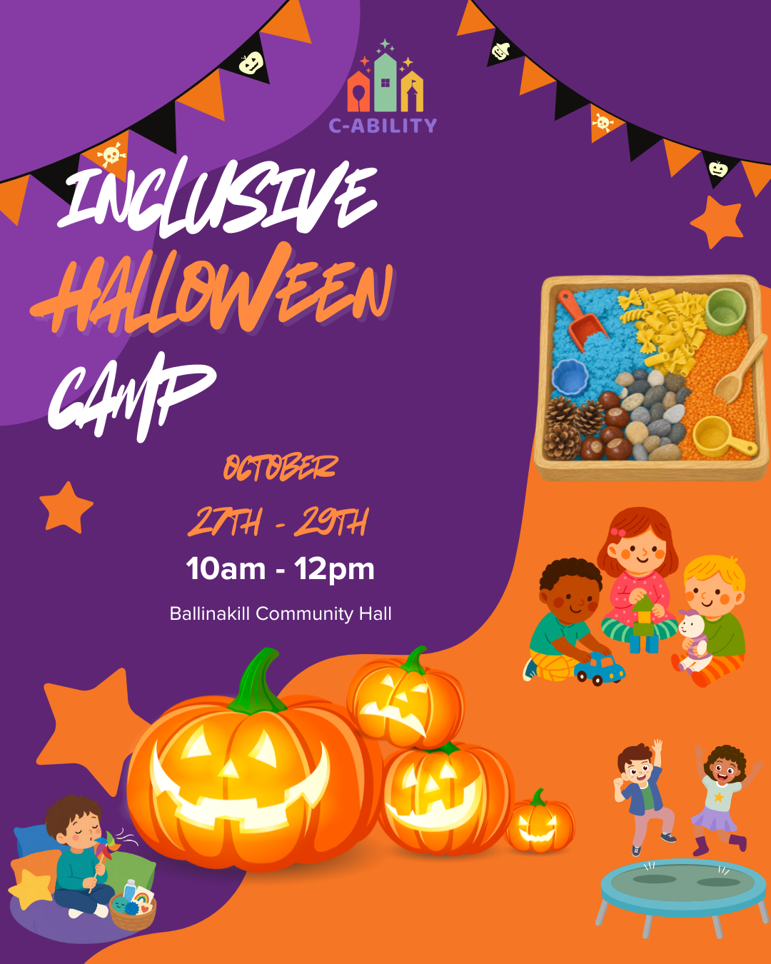 Inclusive Halloween Camp - Ballinakill, Co. Galway